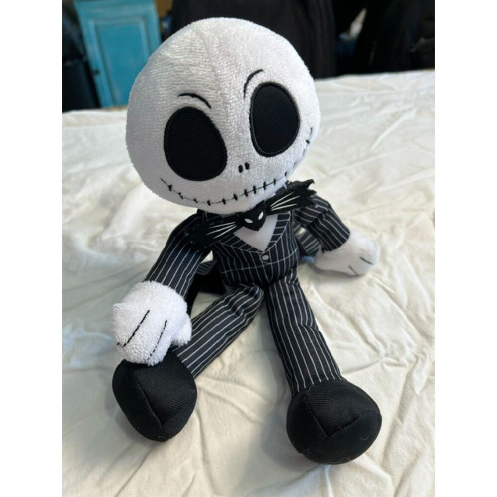 Disney Jack Skellington Plush Stuffed Animal Nightmare Before Christmas 12" 8765